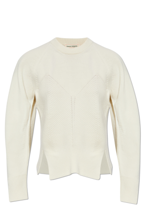 Moncler Sweater with Embroidered Logo | Women's Clothing